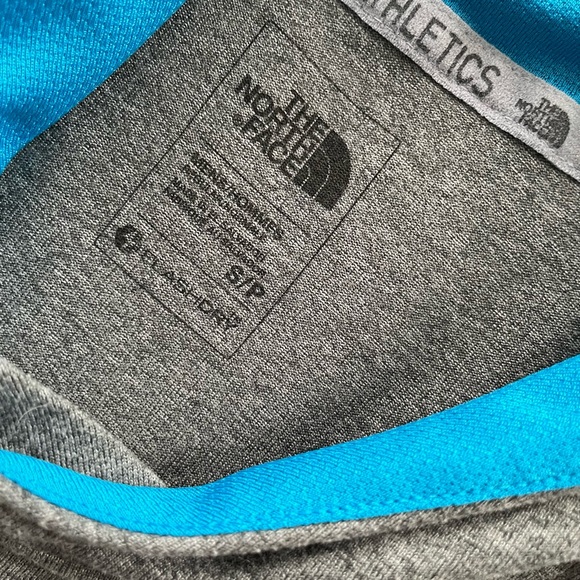 Men S THE NORTH FACE Flashdry Running Hoodie Gray - Picture 10 of 12